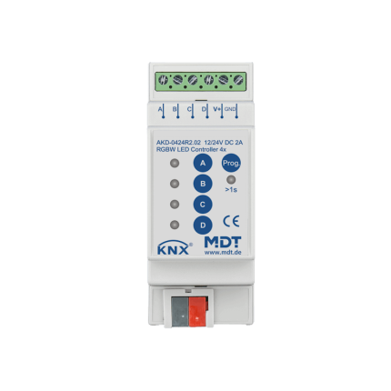 KNX Dimmer LED Controller 4Ch AKD-0424R2.02