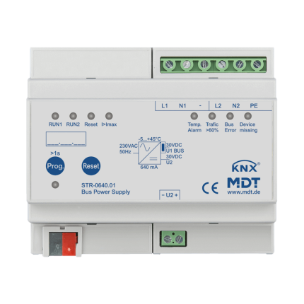 KNX Power Supply 640mA Redundant STR-0640.01